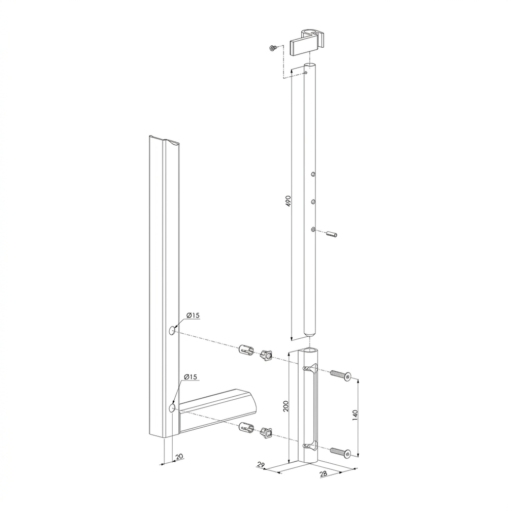 Verrou Vertical - NEO Fermeture