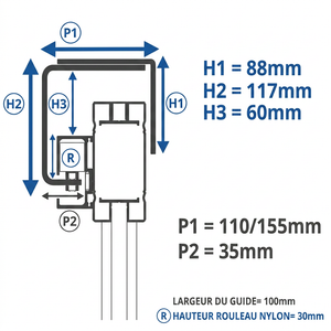 Guide Portail Coulissant - NEO Fermeture